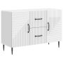 Kabalas Itin blizgi balta 89 x 34,5 x 60 cm Apdirbta mediena