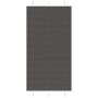 Plisuota žaliuze juoda 105x200 cm audinio plotis 104,4 cm