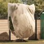 Šalčio Apsauginiai Augalų Fleece Dangčiai Smėlio 2,4 x 2 m