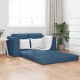 Sofa lova 60cm Mėlyna audinys