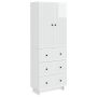 Spintelė 2 pcs 66 x 34,5 x 90 cm Apdirbta mediena