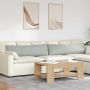 Sofa Pagalvės 2 pcs Šviesiai pilka 145 x 40 cm