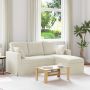 Sofa Kreminė 198 x 134 x 80 cm Aksomas