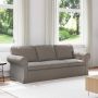 Sofa Taupe 215 x 82 x 80 cm audinys
