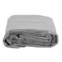 Tentas, pilkos spalvos, 1,5x2,5m, 650g/m²
