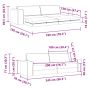Sofa lova 200cm Debesų pilka audinys