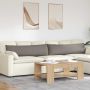 Sofa Pagalvės 2 pcs Taupe 145 x 40 cm audinys