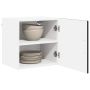 Virtuvės spintelė 2 pcs Juoda 40 x 31 x 40 cm Apdirbta mediena