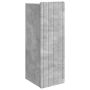 Prie sienos montuojama spinta Betono pilka 33 x 34,5 x 94 cm