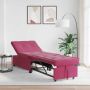 Sofa lova Vyno raudona 194 x 67 x 82 cm Aksomas