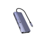 Raidsonic Icy Box Travel Dock 12-in-1, 3x video output (2x HDMI + 1x VGA) | IB-DK4062-CPD
