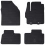 Automobilių kilimėlis 4 pcs Juoda tinkamas Toyota AYGO X TPE