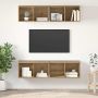 TV spintelių komplektas 4 pcs Amatininkų ąžuolas