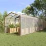 Tent su kilpom Skaidrus 8 x 10 m Polietilenas