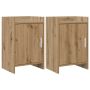 Naktiniai staliukai 2 pcs Artisano ąžuolo 40 x 30 x 60 cm