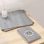 Dekoratyvinės Panelės 50 pcs Pilkas Sonoma 30 x 30 x 0.27 cm