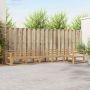 Lauko sofos komplektas 6 pcs Balta 410 x 172,5 x 73 cm