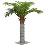 Dirbtinė palmė, žalios spalvos, 150cm, 12 lapų