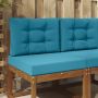 Lauko sofa pagalvėlė 2 pcs Karališka mėlyna Poliesteris