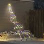 LED Kalėdinė eglutė su žemės kuoleliais Įvairiaspalvis 306 cm