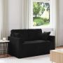 Sofa Juoda 138 x 78 x 80 cm Aksomas