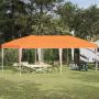 Pop-up šventinis palapinė 575 x 290 x 245 cm Oranžinė