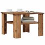 kavos staliukas Old Wood 60x60x42 cm Engineered Wood