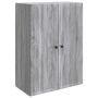 Prie sienos montuojama spinta Pilka Sonoma 66 x 34,5 x 90 cm