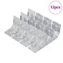 Laikiklis 12 pcs Cinkuota 106 x 55 x 1,5mm Plienas