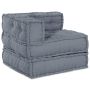 Modulinė sofa Pilka 70 x 70 x 56 cm Audinys