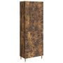 Spintelė 2 pcs Dūminio ąžuolo 66 x 34,5 x 90 cm