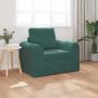 Sofa lova Tamsiai žalia 98 x 71 x 83 cm Aksomas