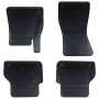 Automobilių kilimėlis 4 pcs Juoda tinkamas Audi A6 / A7 4D Aft.