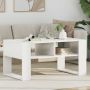 Kavos staliukas Balta 92 x 53 x 45 cm Apdirbta mediena