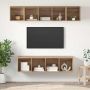 TV spintelių komplektas 4 pcs Amatininkų ąžuolas