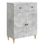 Kabalas Betono pilka 66 x 34,5 x 90 cm Apdirbta mediena