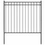 Sodo tvora, plieninė, 1,81x1,5 m, juoda