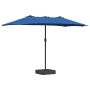 Sodo skėtis Azurblau 385 x 209 x 244 cm Poliesteris
