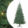 Kalėdų eglutė su 300 LED s stovu Žalia 240 cm PVC
