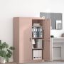 Oppbevaringsskap 2 pcs Rožinė 90 x 40 x 140 cm Plienas