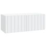 Sieninė TV spintelė Balta 78,5 x 31 x 30 cm Apdirbta mediena