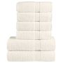 Rankšluosčių rinkinys SOLUND, 6vnt., kreminiai, 600g/m²