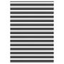 Zebra žaliuzė, juodos spalvos, 155x230 cm, audinys, plotis 150,9 cm, poliesteris