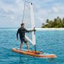 Pripučiamas SUP lenta su burės TRITON 330 x 76 x 15 cm Mėlyna