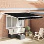 Ištraukiama markizė Juoda 300 x 250 cm Poliesteris ir Metalas
