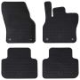 Automobilių kilimėlis 4 pcs Juoda tinkantis Audi Q3 Guma