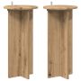 Augalų stovas 2 pcs Artisano ąžuolo 29,5 x 29,5 x 60 cm