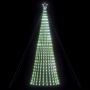 LED Kalėdų eglutė 1028 LEDs Šalta Balta 403 cm