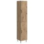 Spintelė 2 pcs Artisano ąžuolo 33 x 34,5 x 89,5 cm