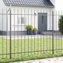 Sodo tvora 8 pcs Pilka 13,6 x 1,5 m Miltelinis plienas
